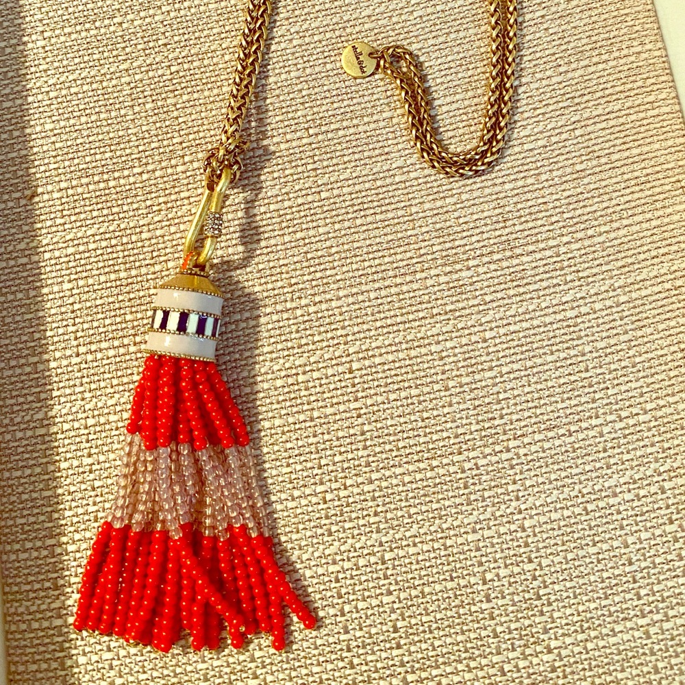 Stella & Dot Tassel necklace